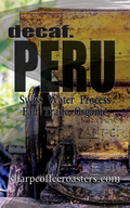 Decaf. Peru (Swiss Water Process)(Fair Trade Organic)